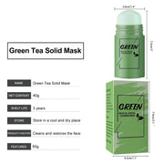Green Tea Cleansing Solid Face Mask - Palm and Thread