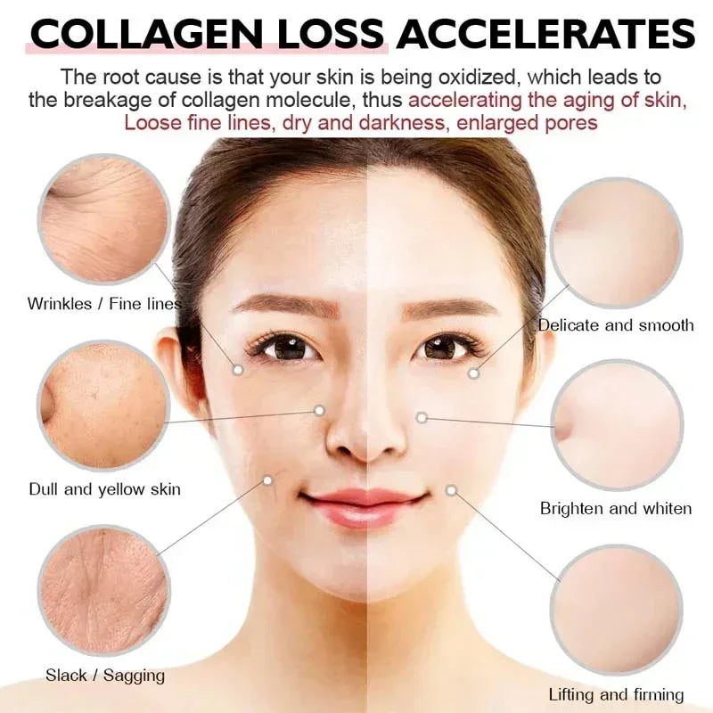 Snail Collagen Face Cream Whitening Moisture Anti Aging - Palm and Thread