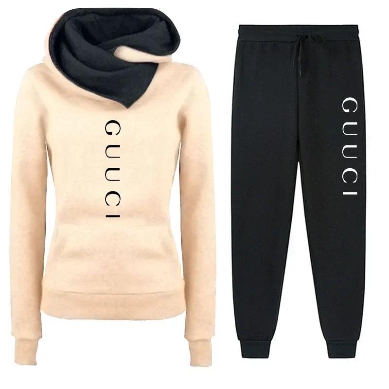 Hooded Sweatshirt + Sweat pant Matching Set - Palm and Thread