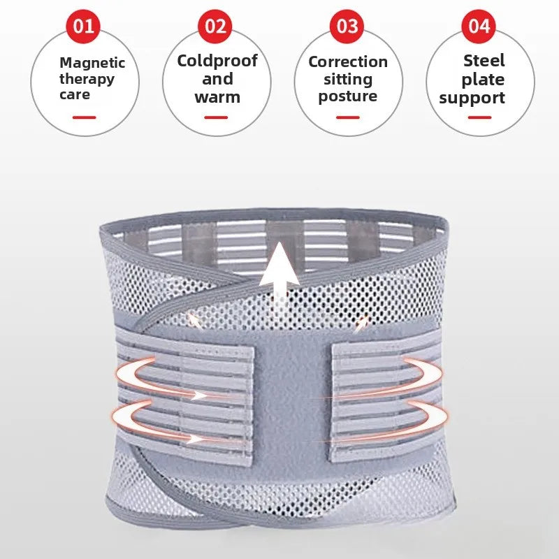 ‌Professional-Grade Lumbar Support Belt - Palm and Thread