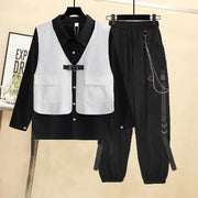 Shirt Vest & Pant Matching Set - Palm and Thread
