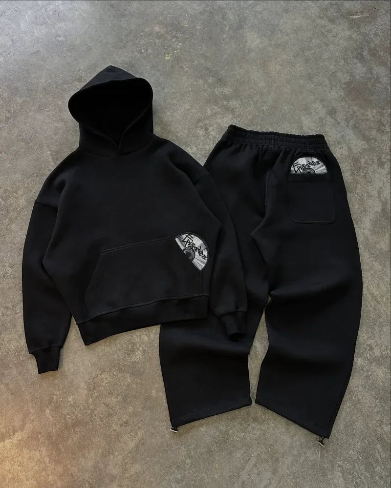 Street wear punk hip hop suit