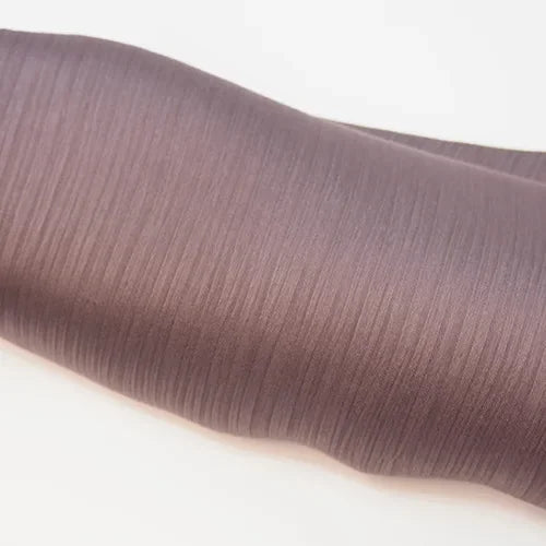 Pleated Satin Chiffon Hijab Silk Scarf - Palm and Thread