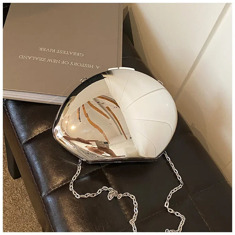 Luxury Acrylic Shell Clutch