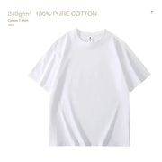 Heavy plus size Plain T-Shirt