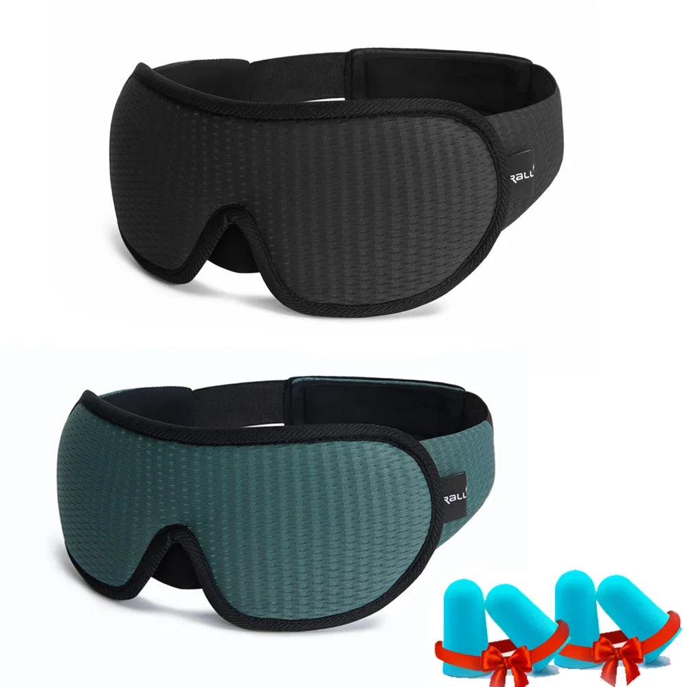 Sleep Mask 3D Block Out Light - Palm and Thread