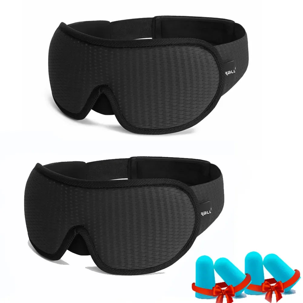 Sleep Mask 3D Block Out Light - Palm and Thread
