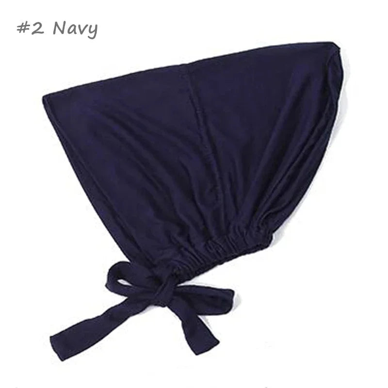 New Soft Turban Hat Inner Hijab Cap - Palm and Thread