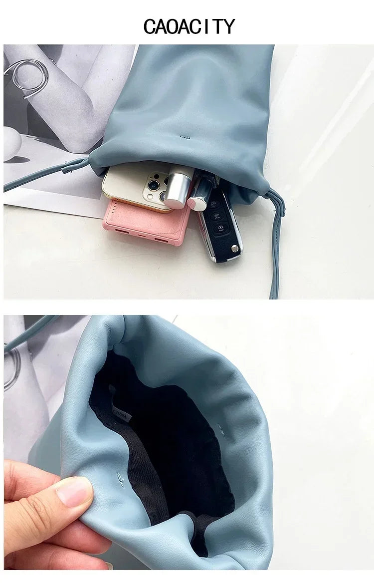Stylish Small Leather Crossbody Bag