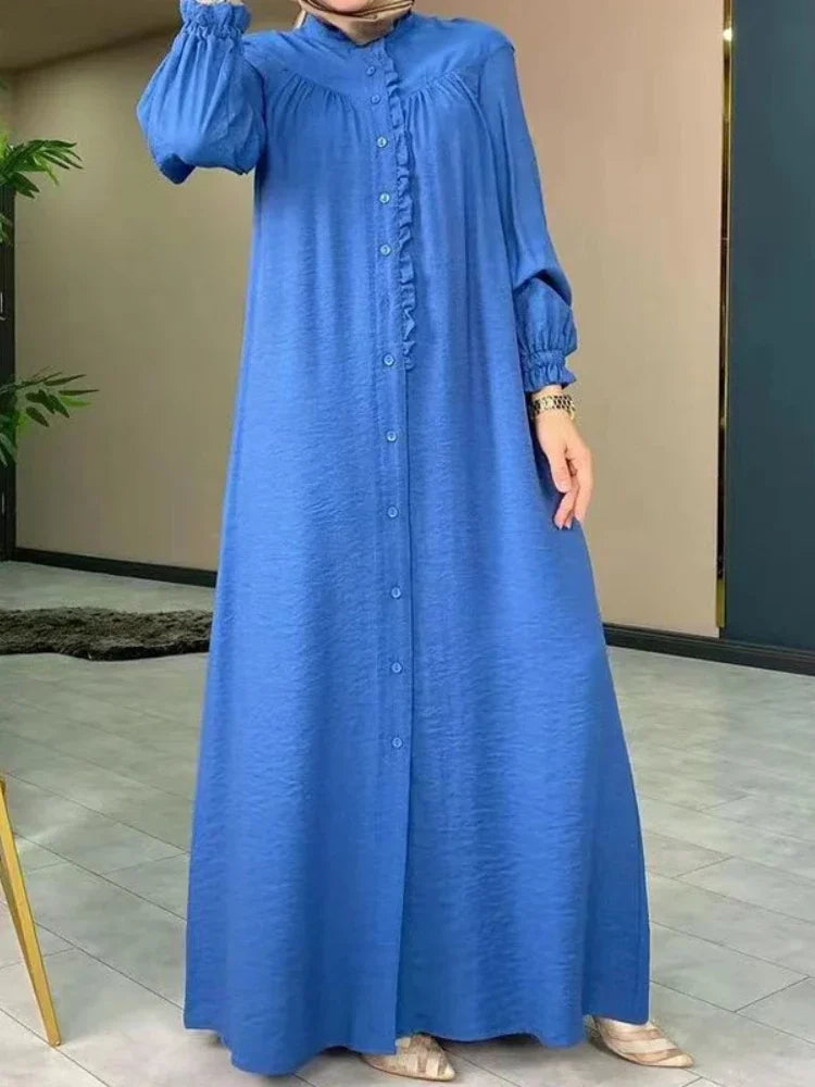 Dress Largos Abaya Longue Vestidos - Palm and Thread