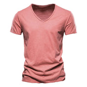 Brand Quality 100% CottonT-shirt V-neck Fashion - Palm and Thread