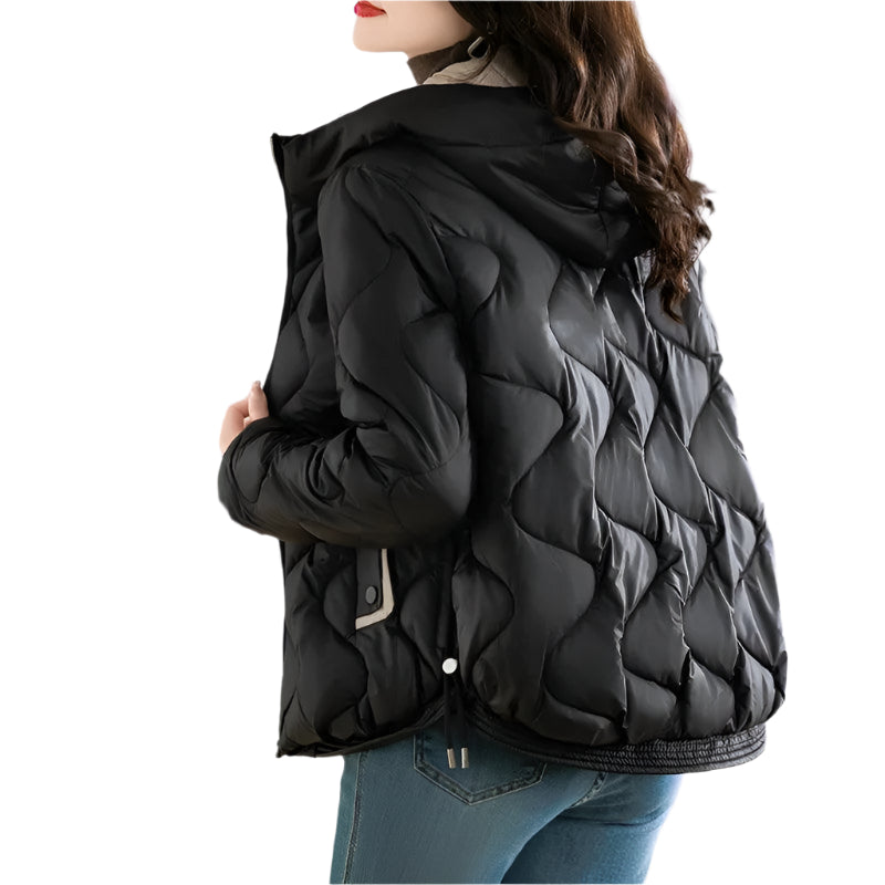 Cotton-padded loose explosive cotton-padded coat - Palm and Thread