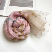 Silk & Wool Four Seasons Scarf - Palm and Thread