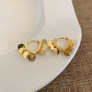 Colorful Heart Ear Buckle Earring - Palm and Thread