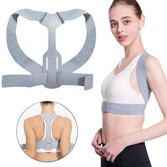 Adjustable Back Brace Posture Correction - Palm and Thread