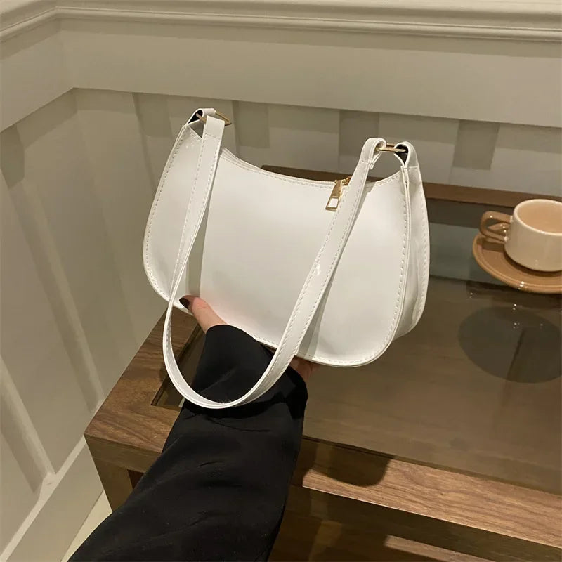 Vintage Patent Leather Shoulder Bag - Palm and Thread