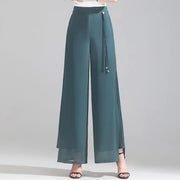 Double Layer Chiffon Pant - Palm and Thread