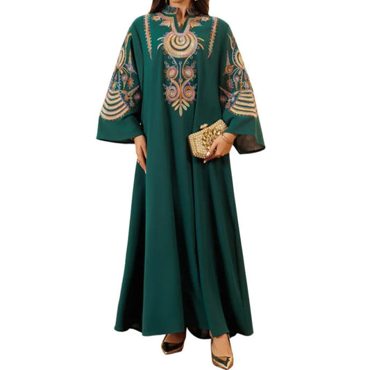 New Embroidery Rope Abaya - Palm and Thread