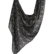 New Watercolor Tie-Dye Cotton Scarf - Palm and Thread