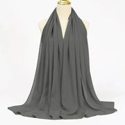 Chiffon Hijab Head Wrap - Palm and Thread