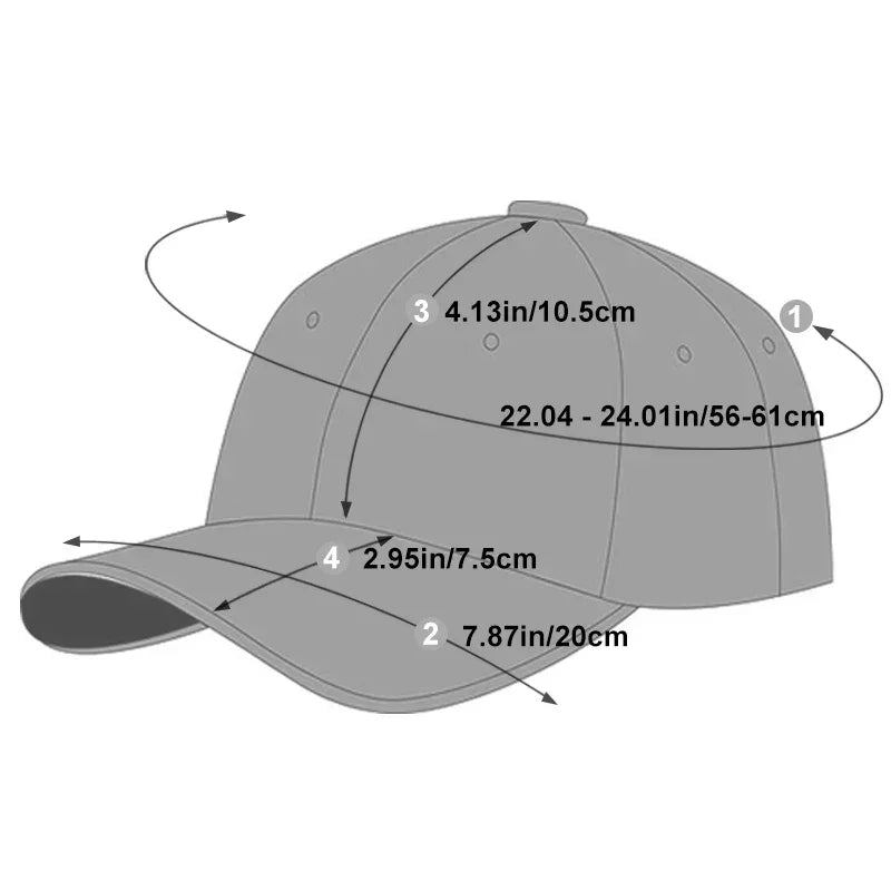 Fashion Cotton Baseball Cap Flag of Canada Hat - Palm and Thread