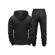 Zipper Hoodie Sweatpants Tracksuit 2pcs Set