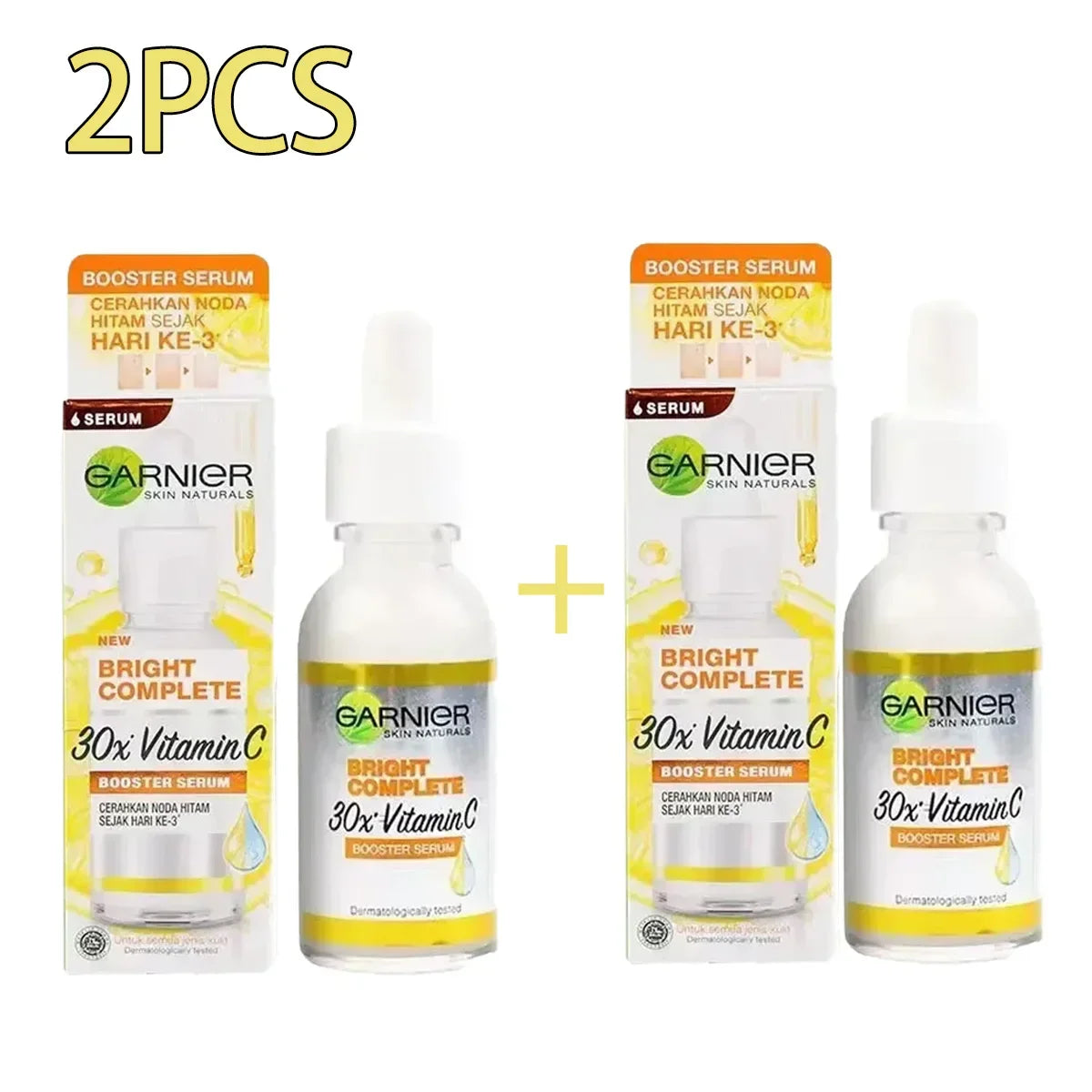 Garnier Bright Complete 30x Vitamin C Niacinamide Booster Serum - Palm and Thread
