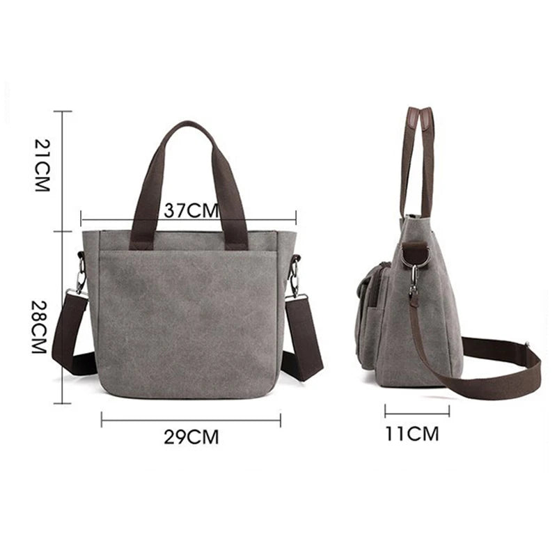 New Canvas Shoulder Crossbody Bag - Palm and Thread