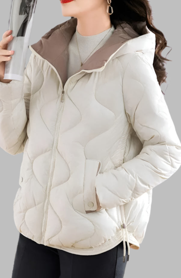 Cotton-padded loose explosive cotton-padded coat - Palm and Thread