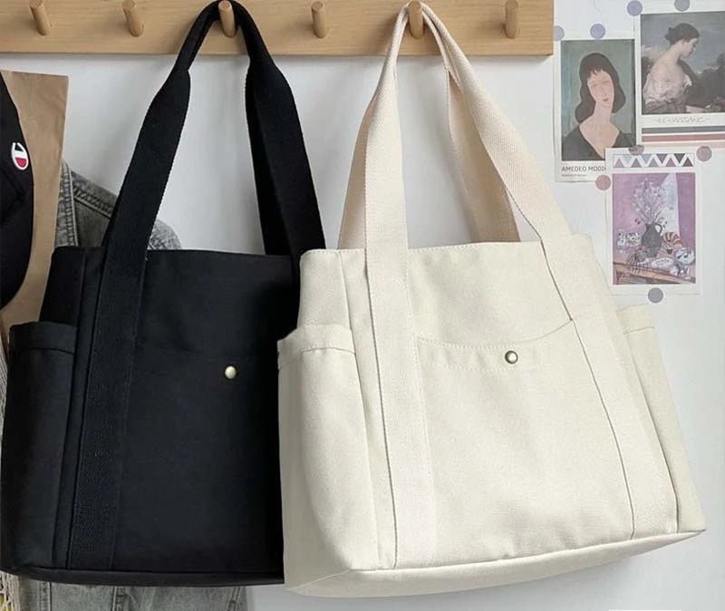 Large Capacity Canvas Tote Bag