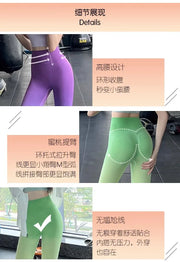 Seamless Gradient Yoga Leggings