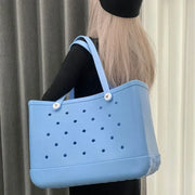 Croc Beach Tote Rubber Waterproof Bag - Palm and Thread