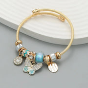 Fashion Multi Element Stainless Steel Panadora - Palm and Thread