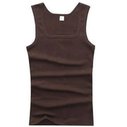 Basic Elastic tank top Pure Cotton Sleeveless t-shirt - Palm and Thread