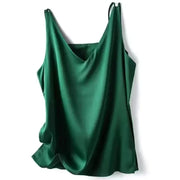 Elegant SILK Satin Blouse - Palm and Thread