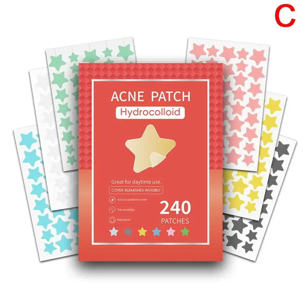 Colorful Star Pimple Patch Acne Removal - Palm and Thread