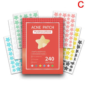 Colorful Star Pimple Patch Acne Removal - Palm and Thread