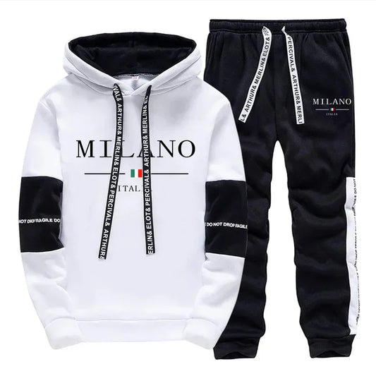 Sportswear Hooded Sweatshirts Jogger Pants