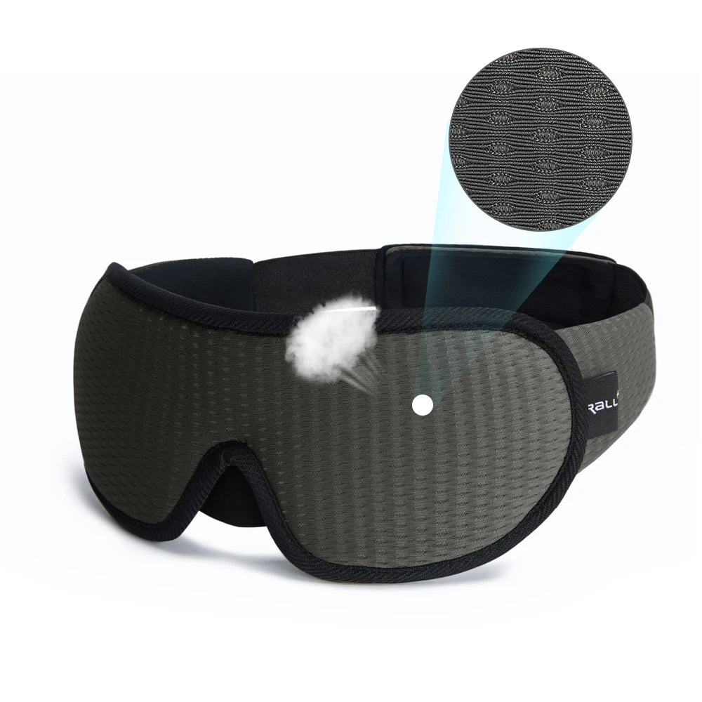Sleep Mask 3D Block Out Light - Palm and Thread