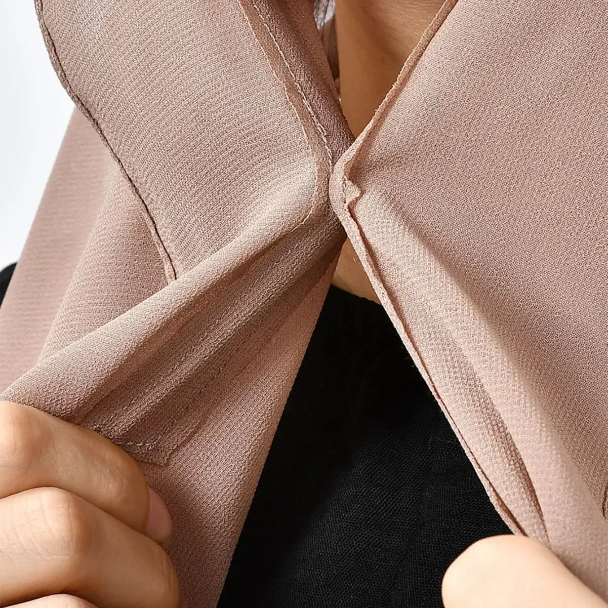 Newest Instant Chiffon Hijab - Palm and Thread