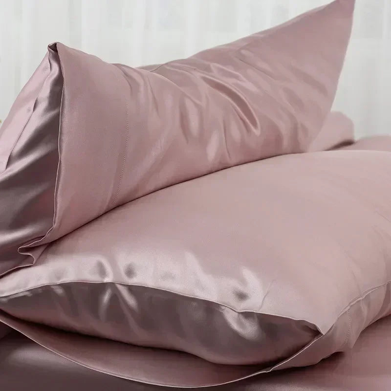 100% Natural Mulberry Silk Pillow Case - Palm and Thread