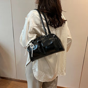 Trendy Bow Underarm Pillow Bag