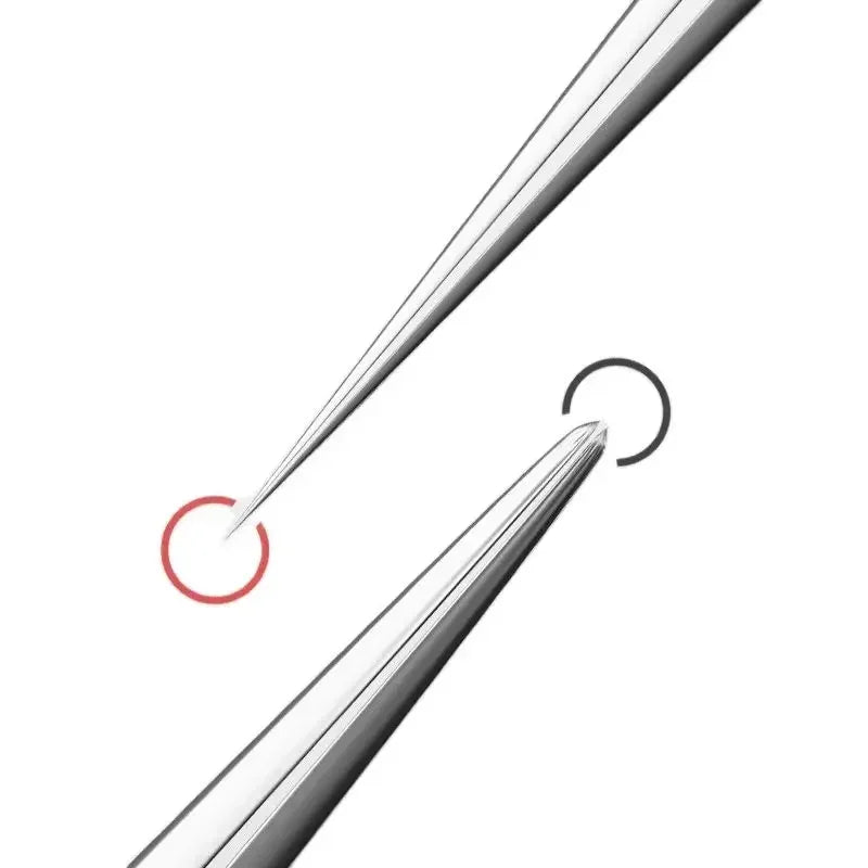 1 Pack Extra Fine No. 5 Cellular Acne Blackhead Tweezer - Palm and Thread