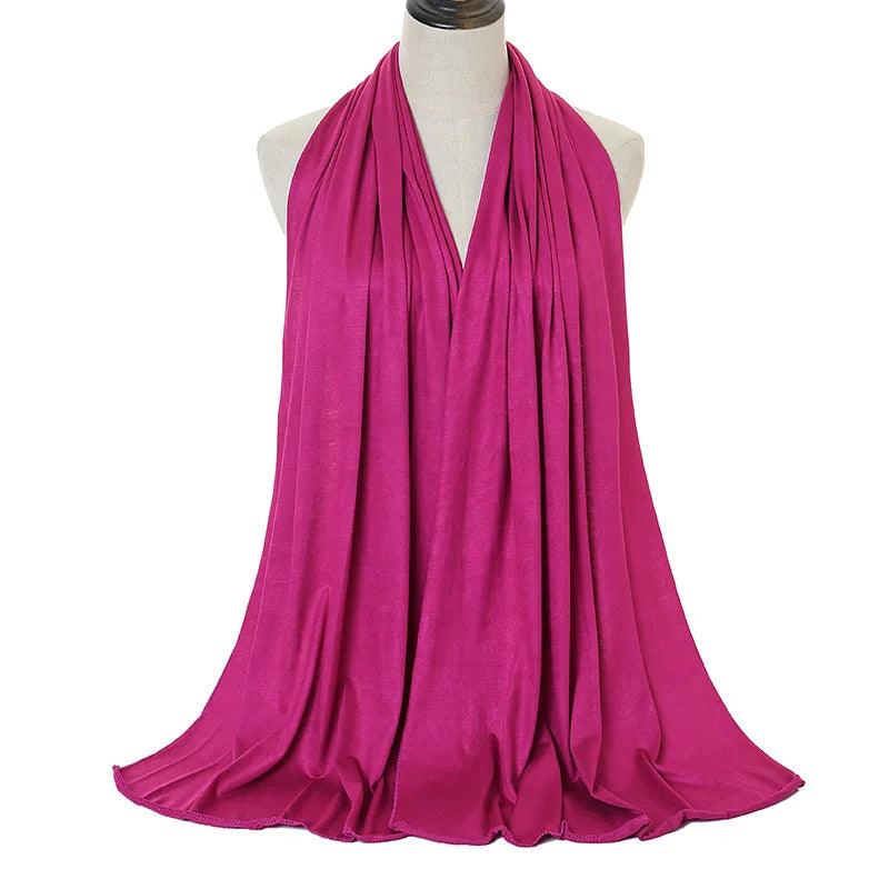 Modal Cotton Jersey Hijab Scarf Long - Palm and Thread