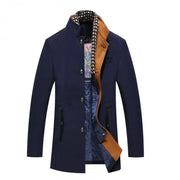 Wool Coats Smart Casual Thick Warm
