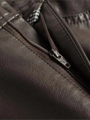 PU Leather Wed Leg Pant - Palm and Thread
