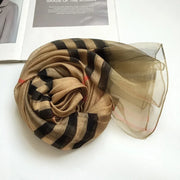 Silk & Wool Four Seasons Scarf - Palm and Thread