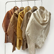 Bonnet Satin Glitter Scarf - Palm and Thread