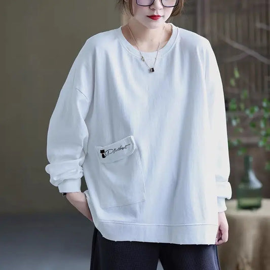 Streetwear Oversized Sweatshirt Top - Palm and Thread