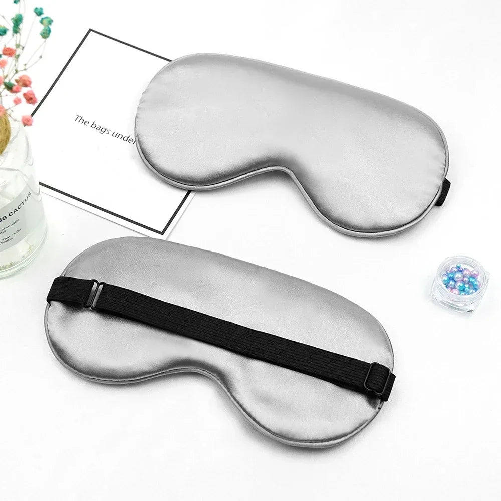 Silk Sleep Eye Mask Padded Shade - Palm and Thread